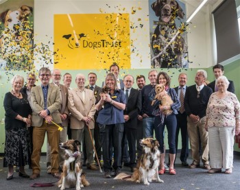 Official opening of the training hall at the Dogs Trust, Snetterton.